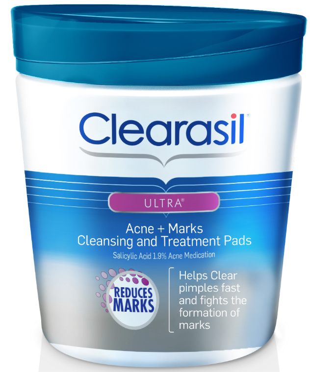 CLEARASIL® Ultra® Acne + Marks Cleansing and Treatment Pads